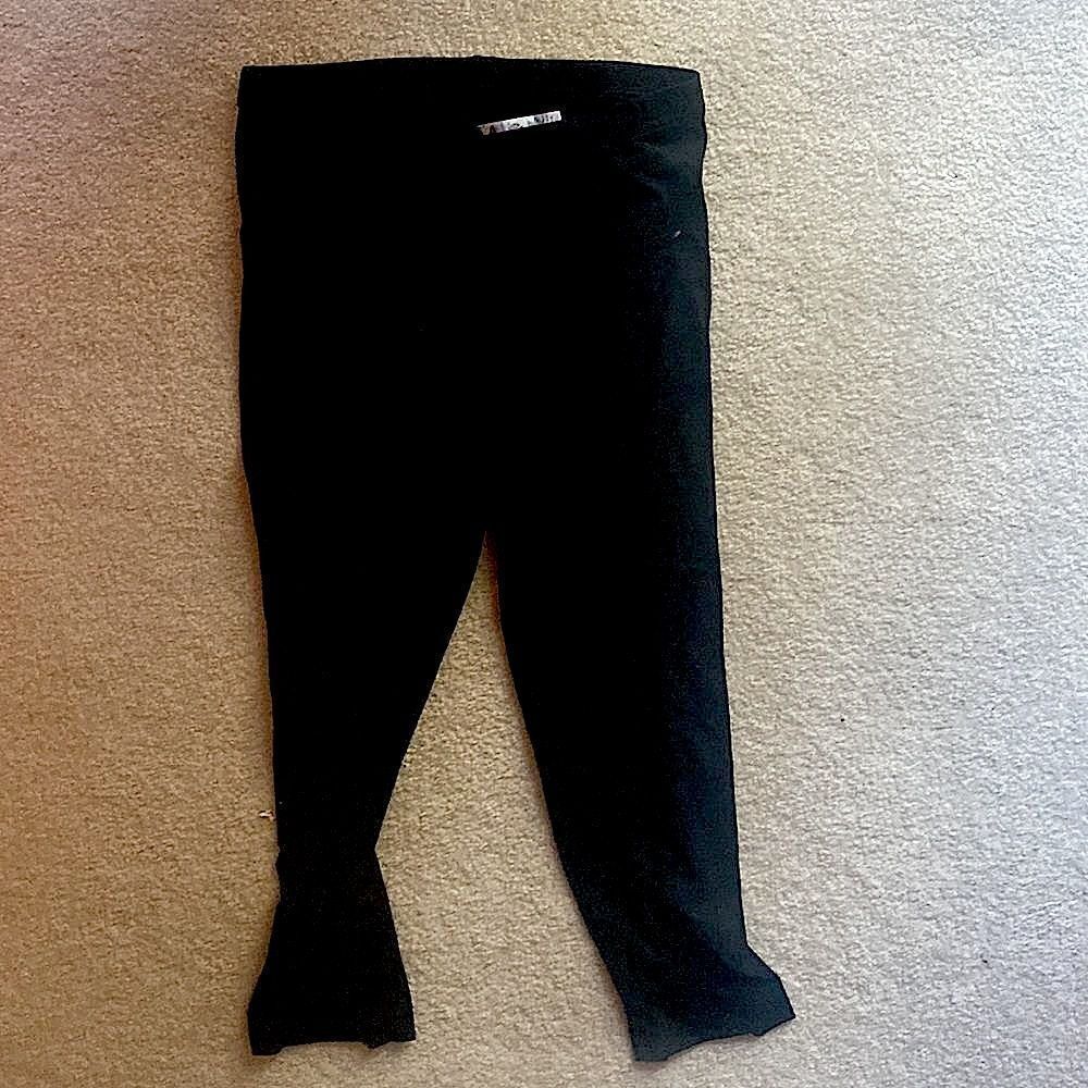 Old Navy Lattice Hem Cropped Leggings!